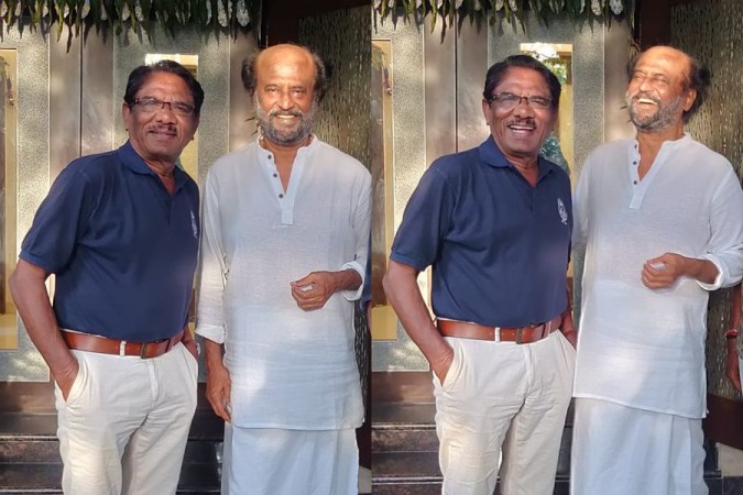 Rajinikanth and Bharathiraja. Rajinikanth and Bharathiraja