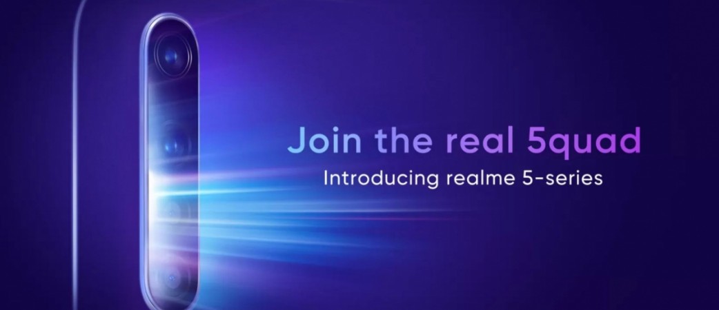 Quad camera by Realme Realme 5