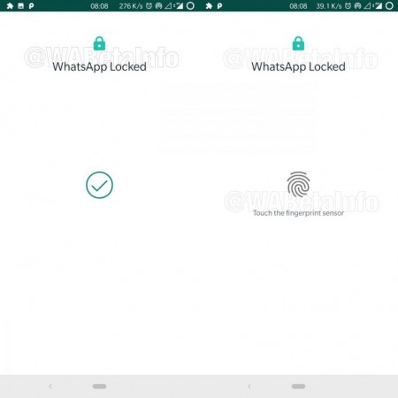 WhatsApp gets fingerprint lock support on Android WhatsApp gets fingerprint lock support on Android