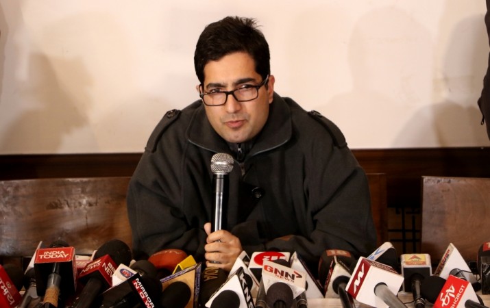 Kashmiri politician Shah Faesal. Shah Faesal