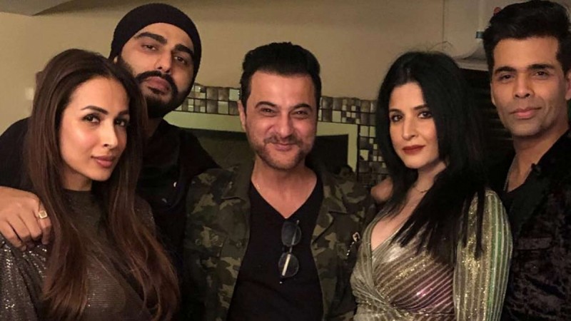 Malaika Arora, Arjun Kapoor, Sanjay Kapoor, Maheep Kapoor, Karan Johar Malaika Arora, Arjun Kapoor, Sanjay Kapoor, Maheep Kapoor, Karan Johar