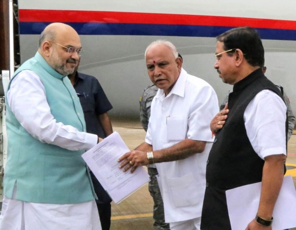 Yediyurappa met Shah in Delhi at his office in North Block on Saturday evening and submitted him a list finalised by the party's state leaders. Yediyurappa Amit Shah