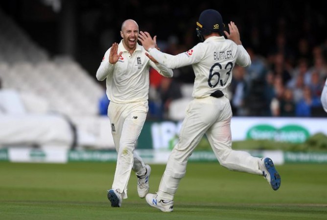 Leach did his job well in the second Test Jack Leach