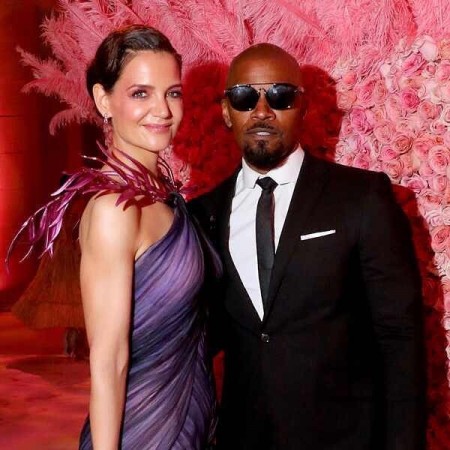 Katie Holmes and Jamie Foxx at the 2019 Met Gala Katie Holmes and Jamie Foxx at the 2019 Met Gala