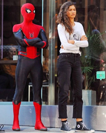 Tom Holland and Zendaya in Spider-Man: Far From Home Tom Holland and Zendaya in Spider-Man: Far From Home