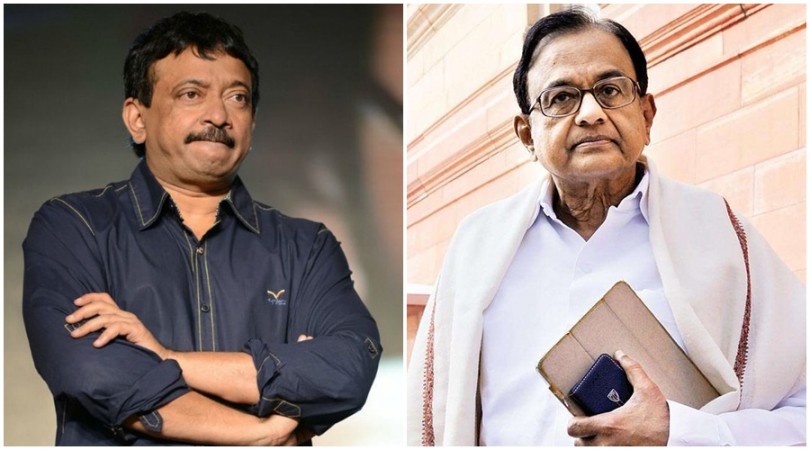 Ram Gopal Varma and P Chidambaram Ram Gopal Varma and P Chidambaram