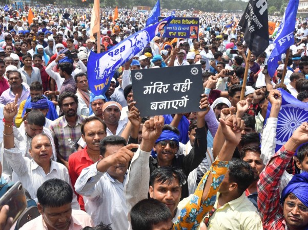 Delhi Dalit protest