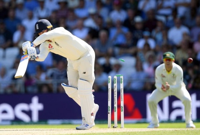 Jason Roy was undone by an unplayable delivery from Pat Cummins Pat Cummins delivery