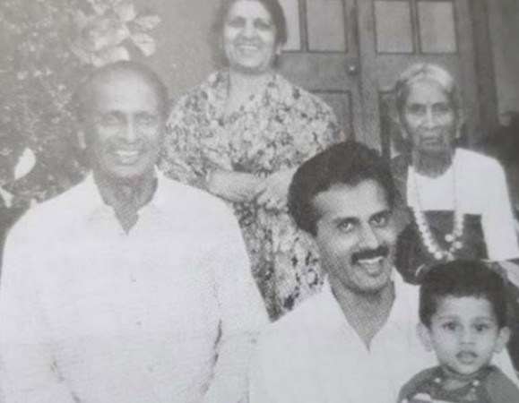 Gangaiah Hegde and family Gangaiah Hegde