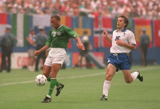 Terry Phelan represented Ireland at the international level Terry Phelan