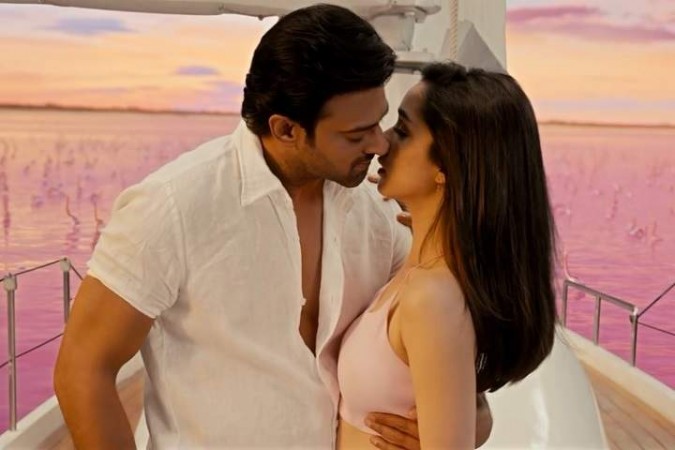 Prabhas and Shraddha Kappor in Saaho Prabhas and Shraddha Kappor in Saaho