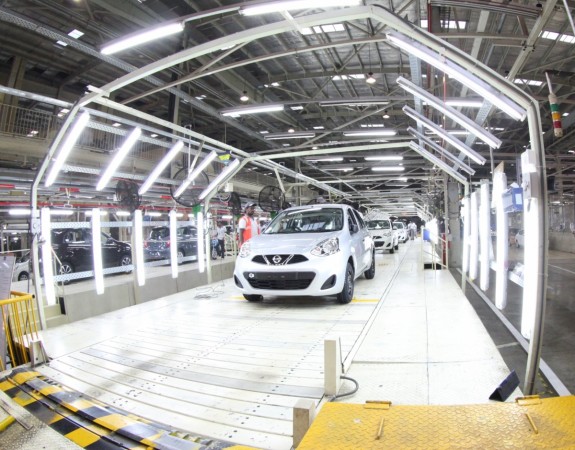 Renault Nissan Automotive Private Limited (RNAIPL) Plant in Oragadam. Auto sales decline