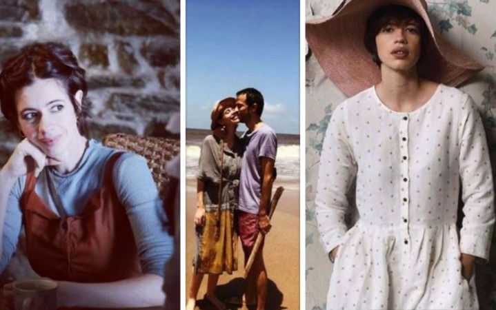 Kalki Koechlin with beau Guy Hershberg