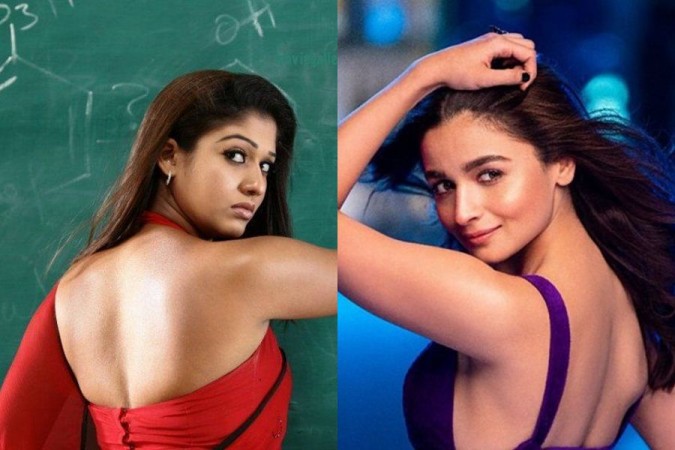 Nayanthara and Alia Bhatt. Nayanthara and Alia Bhatt