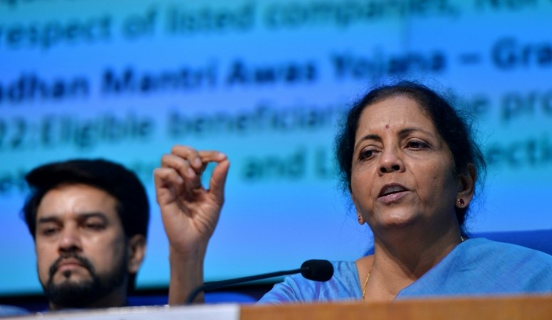 The FM is taking comforts from some greenshoots of economy recently. Nirmala Sitharaman