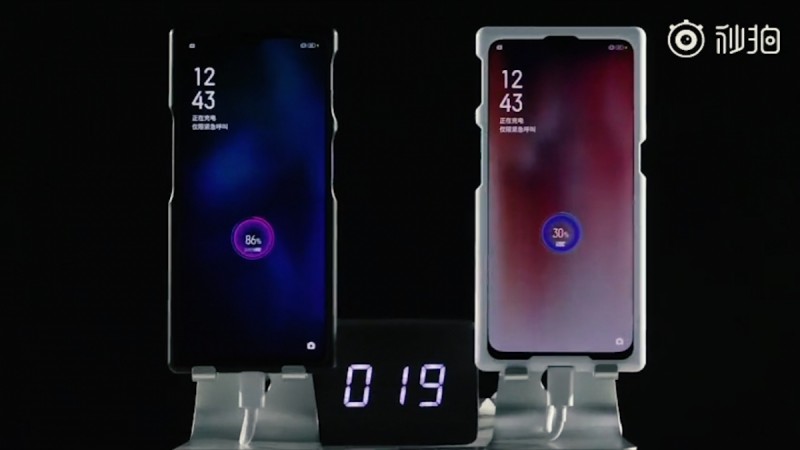 Oppo Reno Ace Oppo/Weibo Watch | Oppo Reno Ace charges 4,000mAh battery in less than 30 minutes