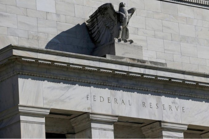 Federal Reserve Board building on Constitution Avenue is pictured in Washington, US, on March 19, 2019. 我们的联邦储备