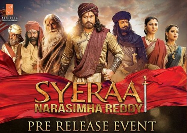 Sye Raa Narasimha Reddy event poster Sye Raa Narasimha Reddy event poster