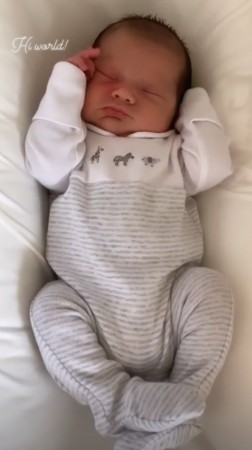 Amy Jackson, George Panayiotou's newborn son Andreas Amy Jackson, George Panayiotou
