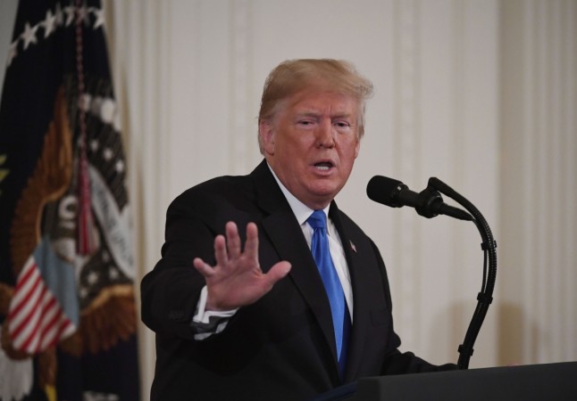 US President Donald Trump. US President Donald Trump