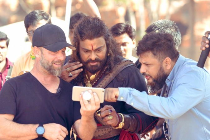 Sye Raa Narasimha Reddy on-location still Sye Raa Narasimha Reddy on-location still