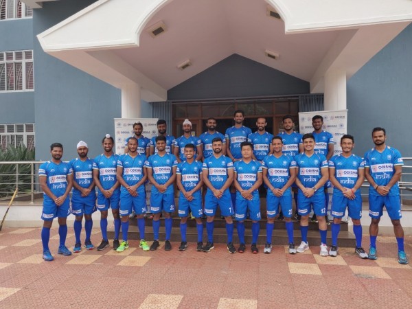 The Indian team for Belgium tour Indian Hockey Team