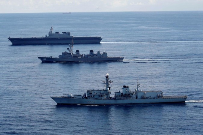 Representational Image. naval excercise dril