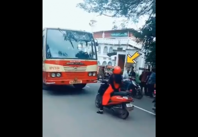 The video that was posted on social media became an instant hit. kerala woman
