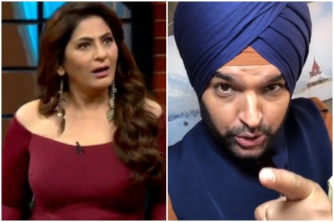 Kapil Sharma mimics Navjot Singh Siddhu and curses Archana Puran Singh Kapil Sharma mimics Navjot Singh Siddhu and curses Archana Puran Singh