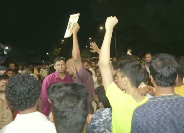 Shiv sena protests