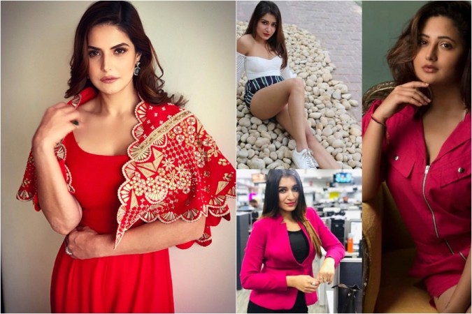 Zareen Khan, Arti Singh, Shefali Bagga, Rashami Desai Zareen Khan, Arti Singh, Shefali Bagga, Rashami Desai