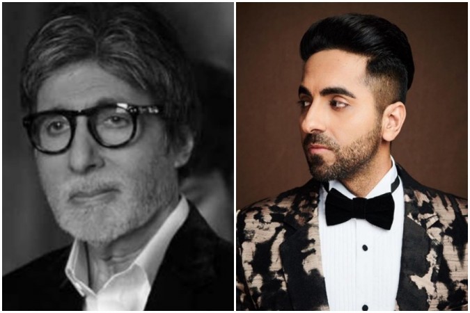 Amitabh Bachchan and Ayushmann Khurrana Amitabh Bachchan and Ayushmann Khurrana