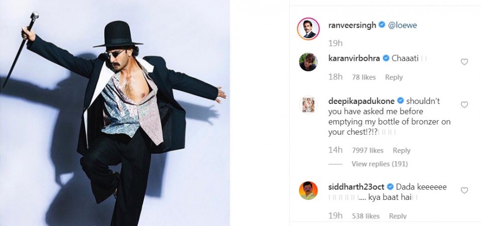 Ranveer Singh, Deepika Padukone