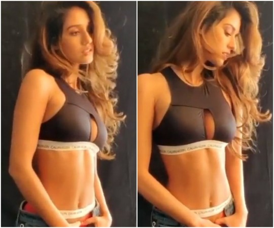 Disha Patani BTS video Disha Patani BTS video
