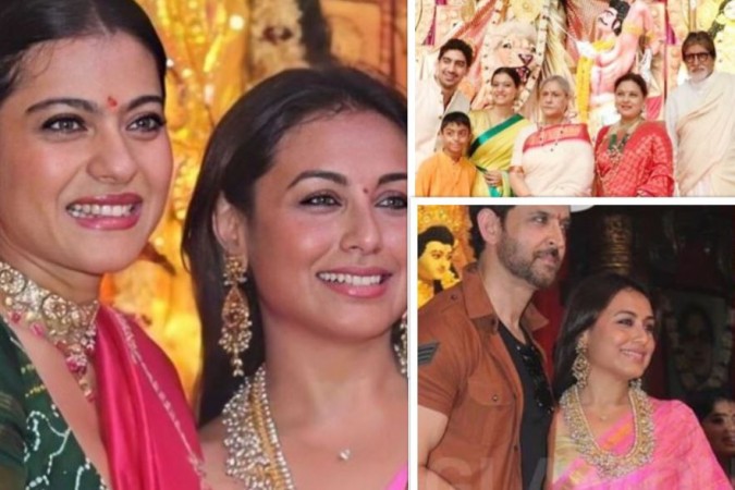Kajol, Rani, Amitabh, Jaya, Hrithik