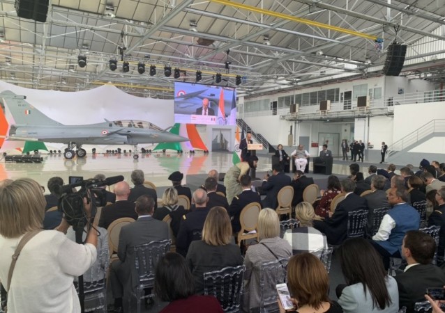 Rafale jet handover ceremony Rafale jet
