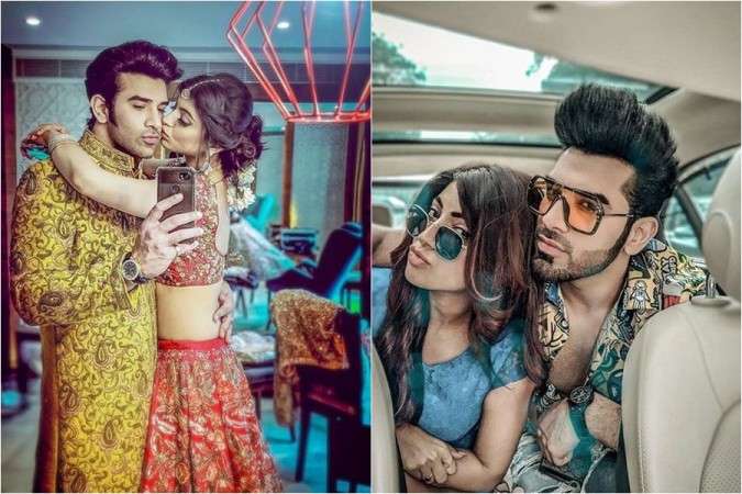 Paras Chhabra with girlfriend Akanksha Puri Paras Chhabra with girlfriend Akanksha Puri