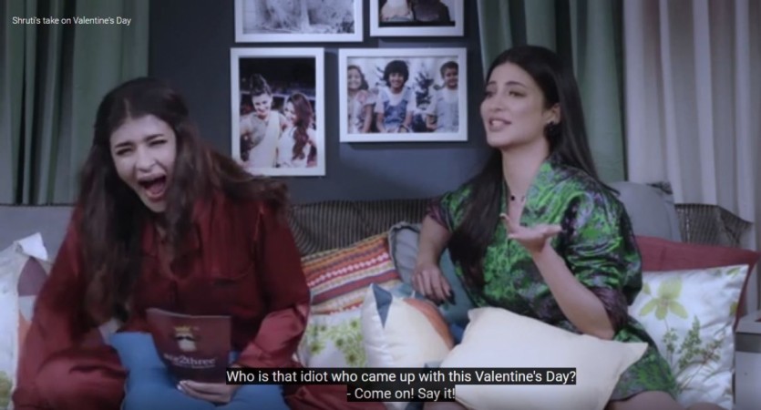 Shruti Haasan on Lakshmi Manchu's chat show Shruti Haasan on Lakshmi Manchu's chat show