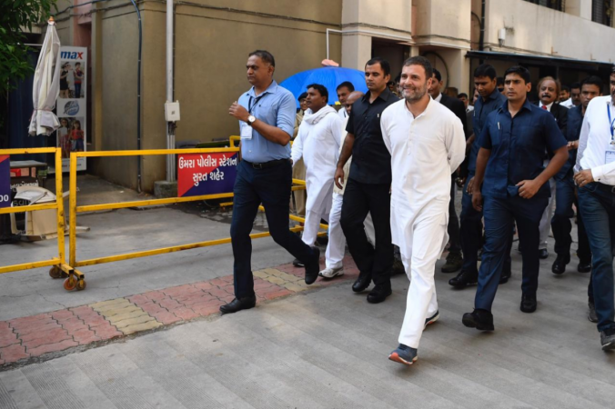 Rahul Gandhi appeared before a magisterial court on Thursday (October 10) in Surat. Rahul Gandhi