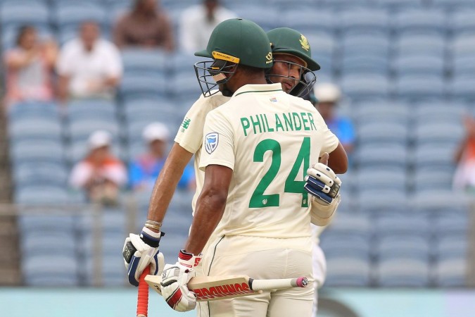 Philander and Maharaj during their partnership Keshav Maharaj Vernon Philander