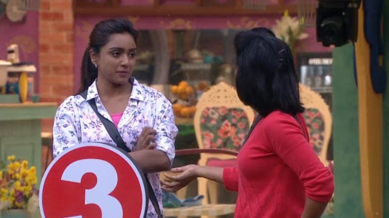Shiva Jyothi's heated argument with Vithika Sheru during Bigg Boss Telugu 3 nominations Shiva Jyothi's heated argument with Vithika Sheru during Bigg Boss Telugu 3 nominations