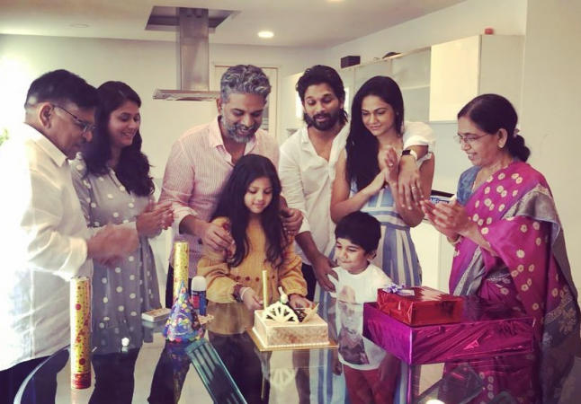 Allu Arvind family members