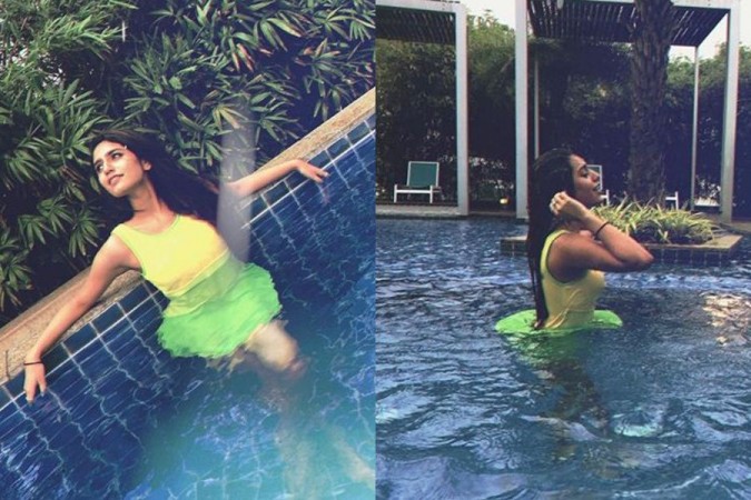 Priya Prakash Varrier in swimsuit. Priya Prakash Varrier in Bikini