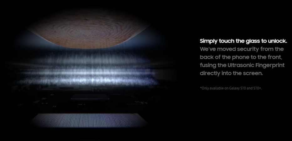Samsung Galaxy S10 in-display fingerprint security explained Samsung Galaxy S10 in-display fingerprint security explained