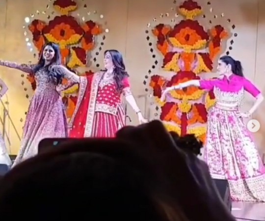 Isha Ambani, Nita Ambani, Shloka Mehta Isha Ambani, Nita Ambani, Shloka Mehta