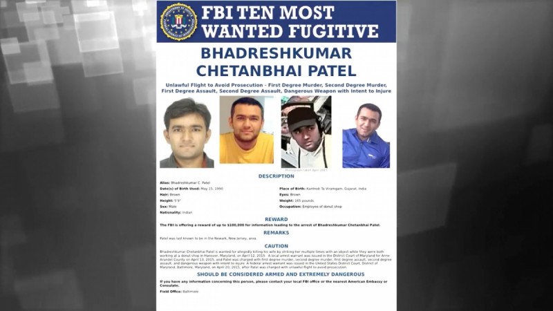 Indian fugitive FBI most wanted
