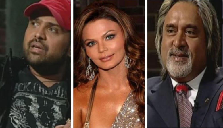 Himesh Reshammiya, Rakhi Sawant, Vijay Mallya