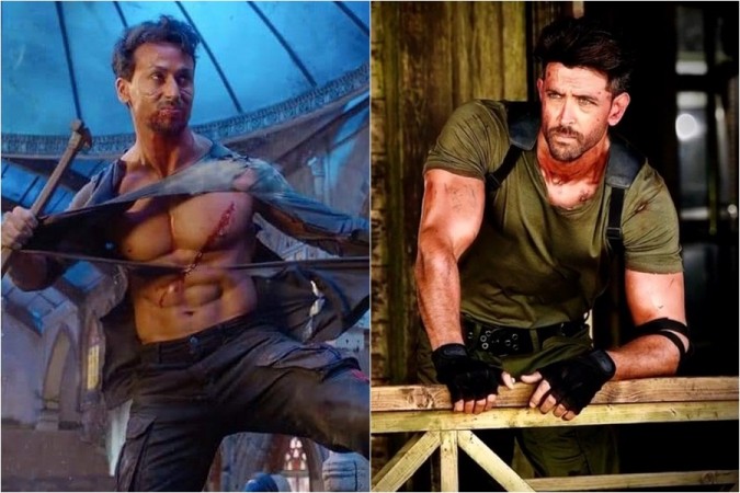 Hrithik Roshan, Tiger Shroff in War Hrithik Roshan, Tiger Shroff