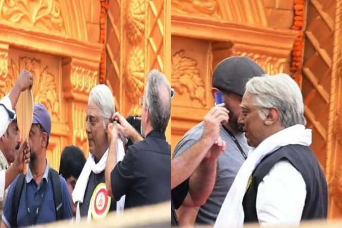 Kamal Haasan in Indian 2. Kamal Haasan in Indian 2