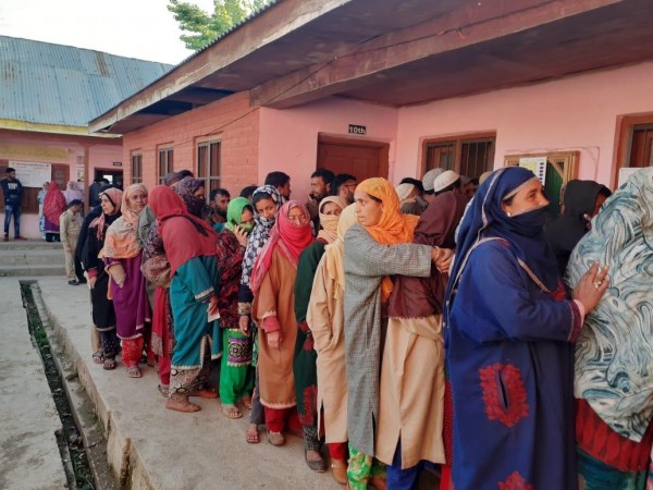 Image: IANS Jammu and Kashmir BDC